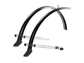 SKS Commuter Mudguard Set With Spoiler Black 28"