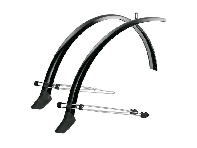 SKS Commuter Mudguard Set With Spoiler Black 28" click to zoom image