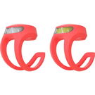 KNOG Frog V3 Rechargeable Twin Pack Coral  click to zoom image