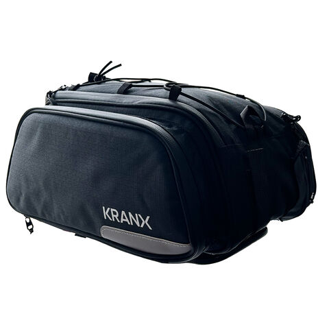 KRANX Akakora Plus (9L+9L) Rack Top Bag With Fold-Out Panniers click to zoom image