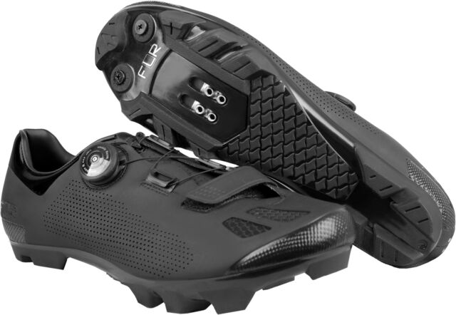 FLR F70 Pro MTB M250 Shoe in Matt Black click to zoom image