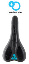 DDK 073MF - Comfort Plus Unisex MTB Saddle in Black