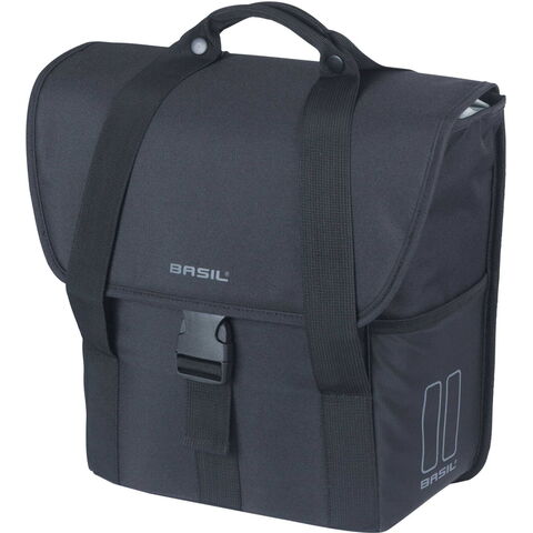 Basil GO single bag, 16L, solid black click to zoom image