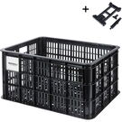 Basil bicycle crate MIK L, 40L, recycled click to zoom image