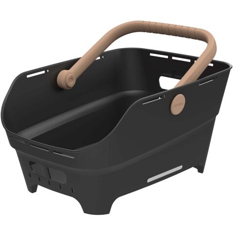 Basil Cento Neo rear basket, black click to zoom image