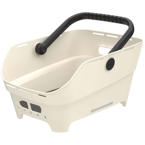 Basil Cento Neo rear basket, off-white click to zoom image
