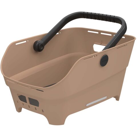 Basil Cento Neo rear basket, sand click to zoom image