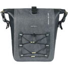 Basil Navigator Waterproof Medium, single pann. bag,MIK Hooks, 12-15L,black click to zoom image