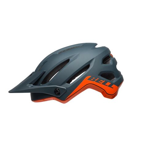 BELL 4forty MTB Helmet 2019: Cliffhanger Matte/Gloss Slate/Orange click to zoom image