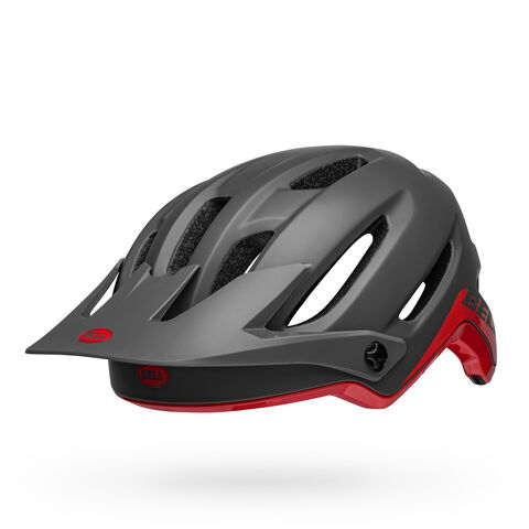 BELL 4forty MTB Helmet Matte/Gloss Grey/Red click to zoom image