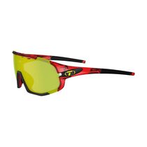 TIFOSI Sledge Interchangeable Clarion Lens Sunglasses Crystal Red/Clarion Yellow