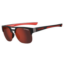 TIFOSI Salvo Single Lens Sunglasses: Crimson/Onyx