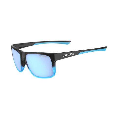 TIFOSI Swick Single Lens Eyewear: Blackout/Smoke click to zoom image