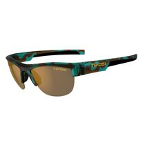 TIFOSI Strikeout Polarised Single Lens Sunglasses Blue Tortoise