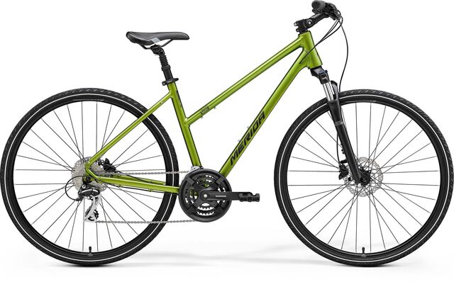 MERIDA Crossway 20D - Green - Women's click to zoom image