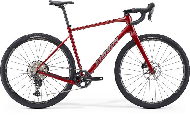 MERIDA Silex 700 - Dark Red/Grey/Red - MY25 click to zoom image