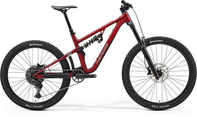 MERIDA One-Sixty FR 400 - Silk Dark Red/Grey/Black - MY25 click to zoom image
