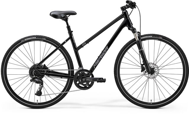 MERIDA Crossway 300 Women's - Black - MY24 click to zoom image