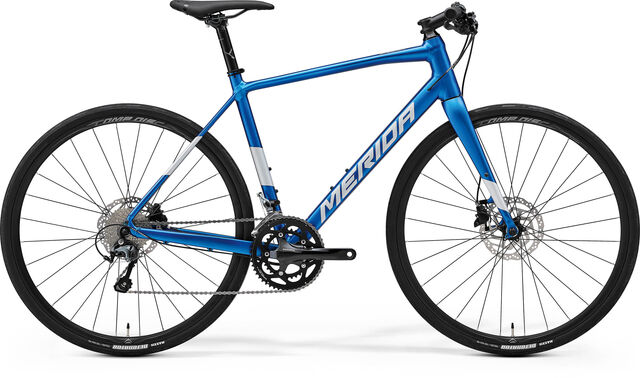 MERIDA Speeder 300 - Silk Blue/Dark Silver - MY24 click to zoom image