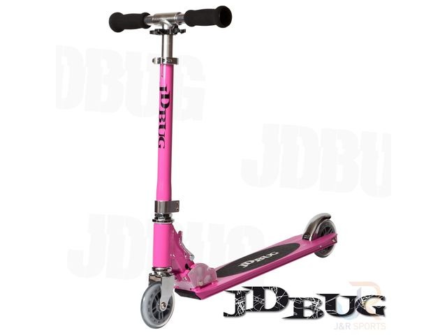 JDBUG ORIGINAL STREET SCOOTER - PASTEL PINK click to zoom image