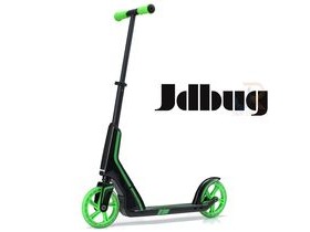 JDBUG PRO COMMUTE 185 SCOOTER - BLACK / GREEN